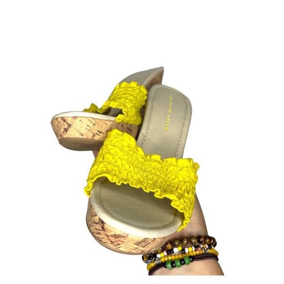 Charlotte Russe wedges heels 5 - 5.5 Posh Show SB8 - Picture 4 of 7